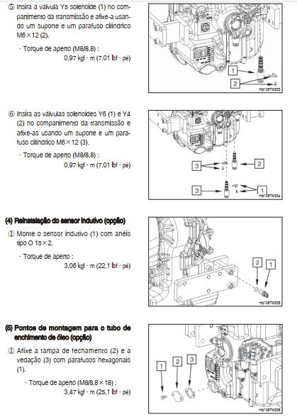 Manual De Serviço HYUNDAI - H930S/H940S - Retroescavadora