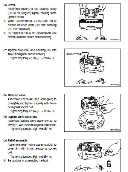 Manual De Serviço HYUNDAI - R250LC-7A - Escavador Hidráulico