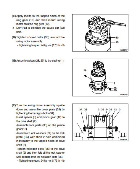 Manual De Serviço HYUNDAI - R160LC-9\R180LC-9 - Escavador Hidráulico