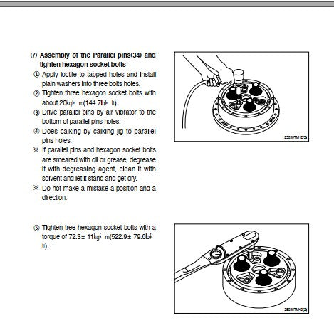 Manual de Serviço Hyundai - R250lc-7 - Escavador Hidráulico
