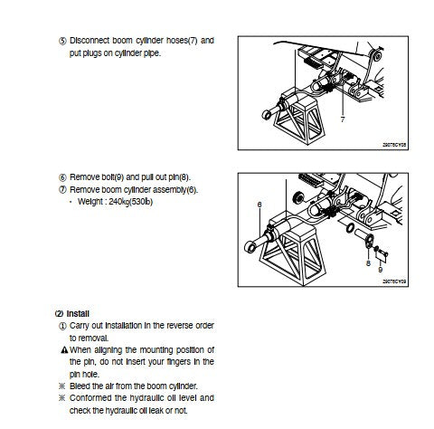 Manual de Serviço Hyundai - R250lc-7 - Escavador Hidráulico