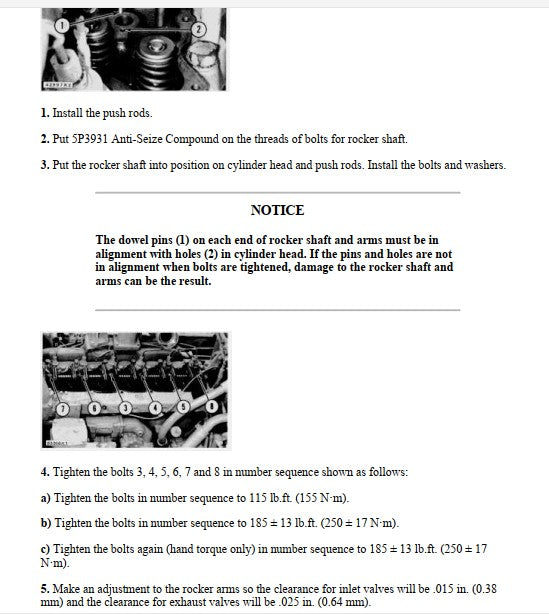 Manual de Serviço CATERPILLAR - 966C - Carregadeira De Rodas (Inglês) PDF
