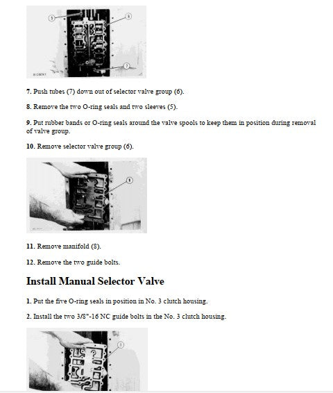 Manual de Serviço CATERPILLAR - 966C - Carregadeira De Rodas (Inglês) PDF