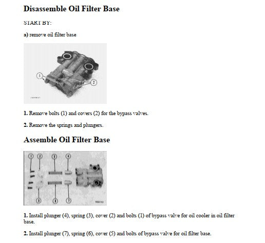 Manual de Serviço CATERPILLAR - D5B - Trator De Esteira (Inglês) PDF