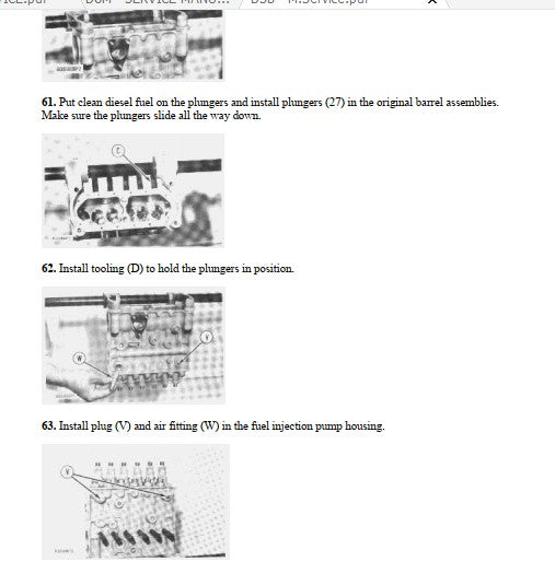 Manual de Serviço CATERPILLAR - D5B - Trator De Esteira (Inglês) PDF