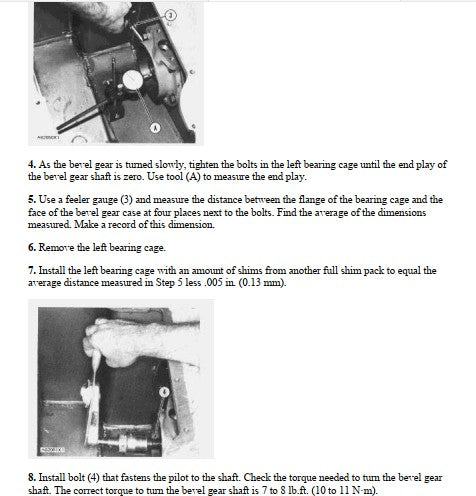 Manual de Serviço CATERPILLAR - D5B - Trator De Esteira (Inglês) PDF
