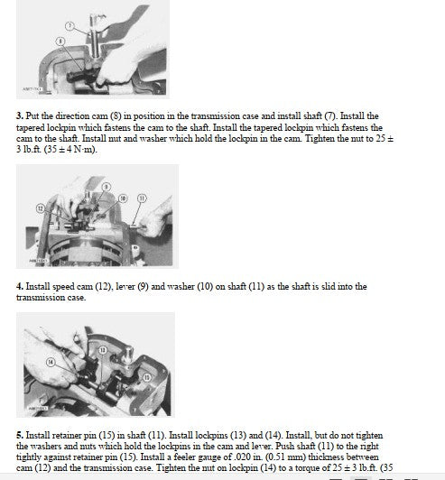 Manual de Serviço CATERPILLAR - D5B - Trator De Esteira (Inglês) PDF