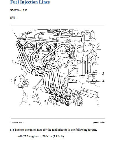 Manual De Serviço Motor Industrial - C2.2 - Maquinas Caterpillar