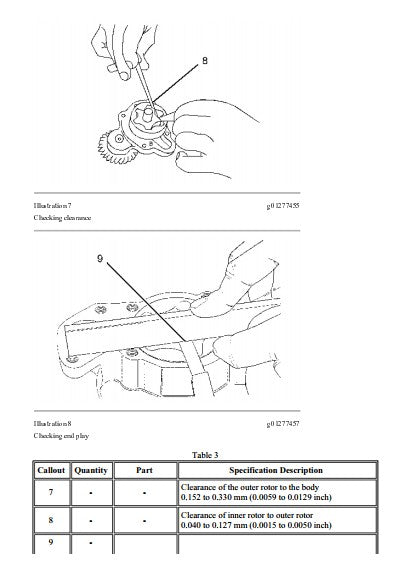Manual de Serviço CATERPILLAR - CB-534D - Rolo Compactador Vibratório (Inglês) PDF