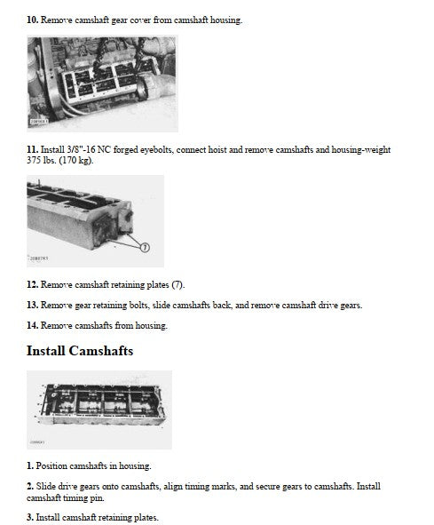 Manual De Serviço Motor - D343 - Maquinas Caterpillar