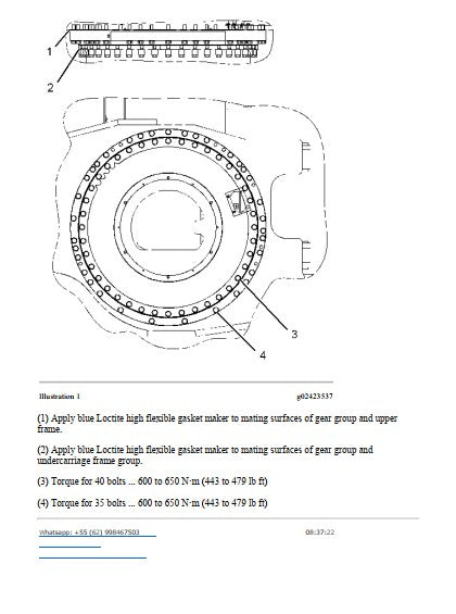 Manual de Serviço CATERPILLAR - M316D - Escavadeira De Rodas (Inglês) PDF