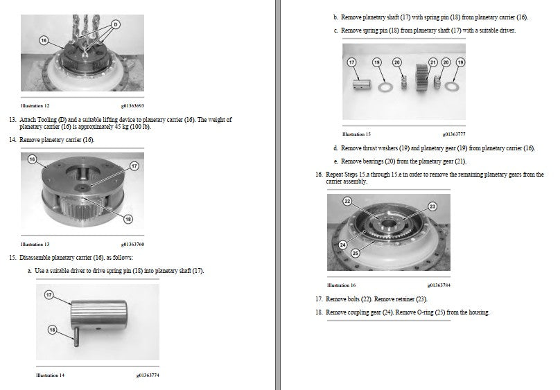 Manual de Serviço CATERPILLAR - D5K XL - Trator De Esteira (Inglês) PDF