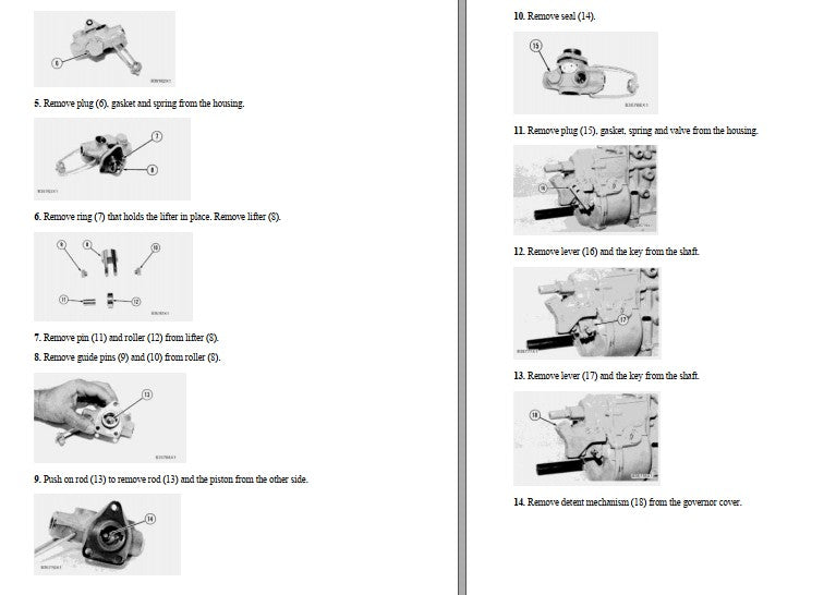 Manual de Serviço CATERPILLAR - D6D - Trator De Esteira (Inglês) PDF