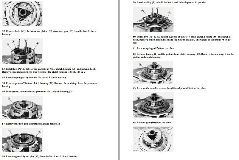 Manual de Serviço CATERPILLAR - 977L - Carregadeira De Esteira (Inglês) PDF