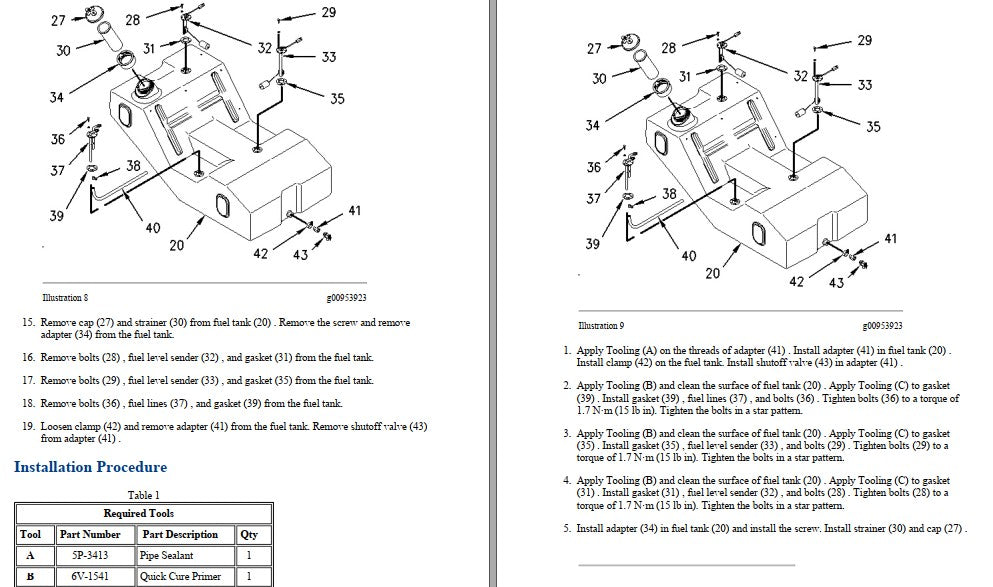 Manual de Serviço CATERPILLAR - CP-533E - Rolo Compactador Vibratório (Inglês) PDF