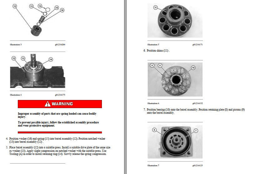 Manual de Serviço CATERPILLAR - CB-434D - Rolo Compactador Vibratório (Inglês) PDF