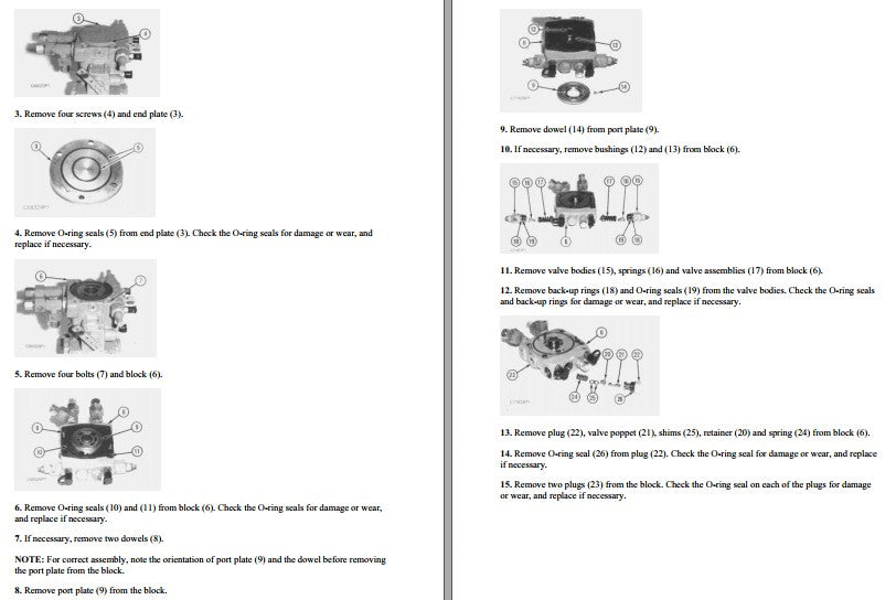 Manual de Serviço CATERPILLAR - CB-214C - Rolo Compactador Vibratório (Inglês) PDF