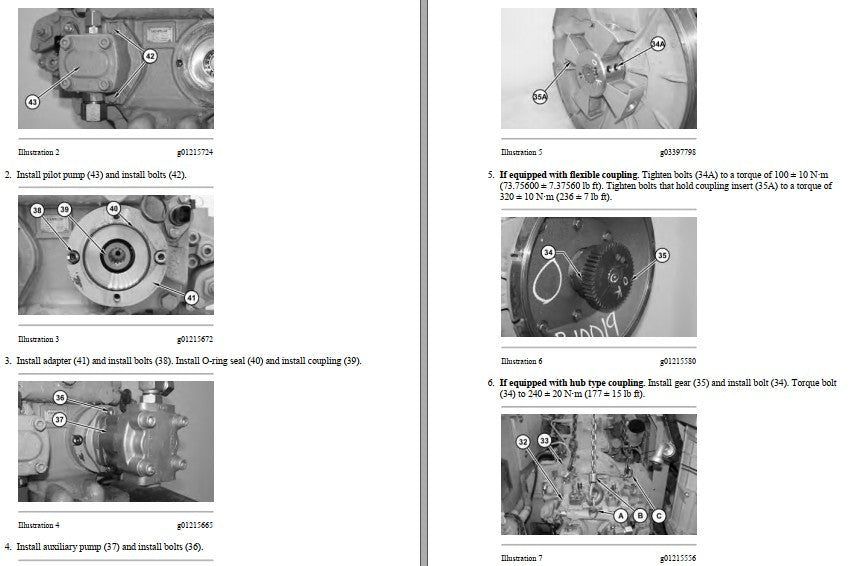 Manual de Serviço CATERPILLAR - 320DL - Escavadora (Inglês) PDF
