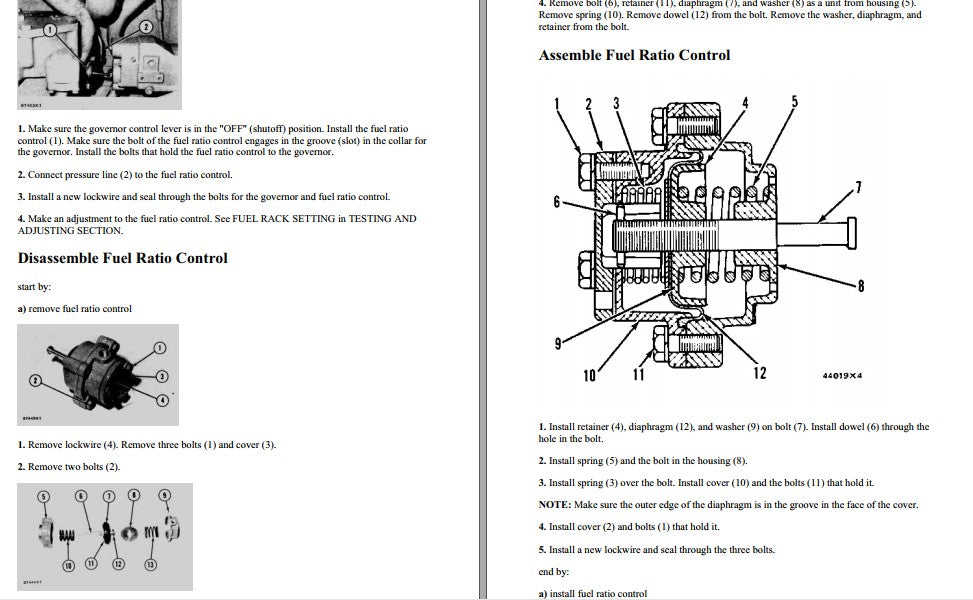 Manual De Serviço Motor - D342 - Maquinas Caterpillar