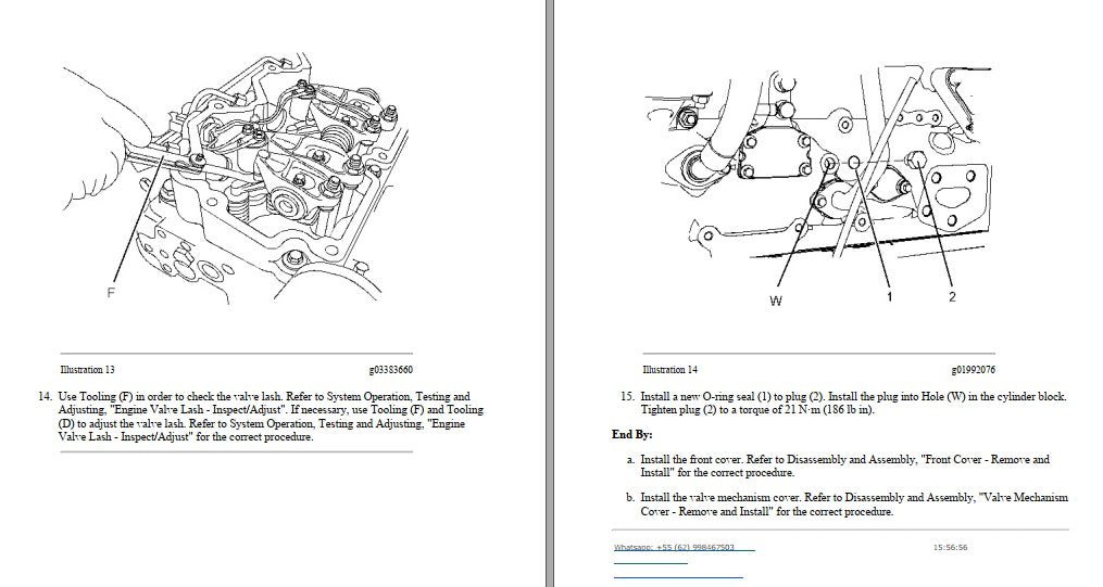 Manual de Serviço Caterpillar - 120 - Motoniveladora (Inglês) PDF