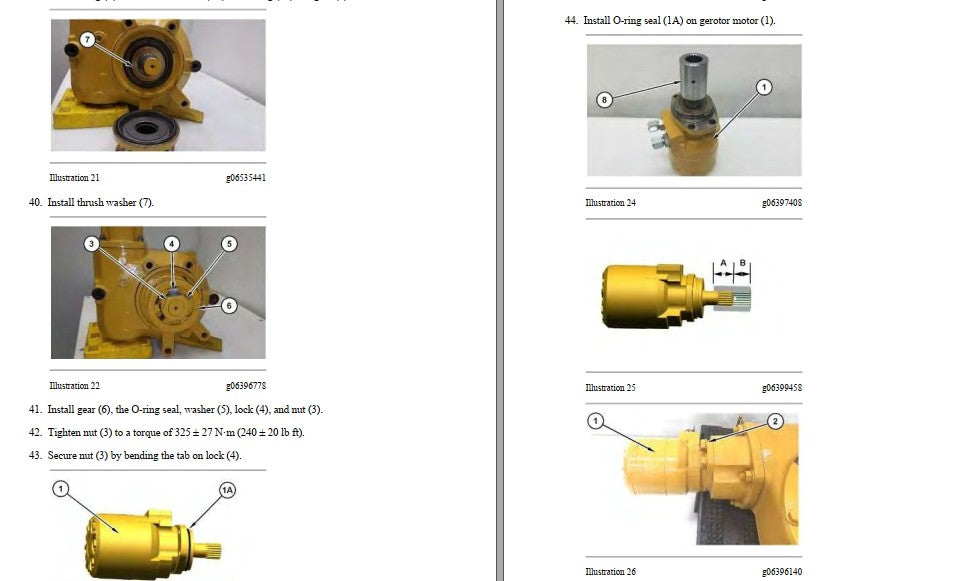 Manual de Serviço Caterpillar - 120 - Motoniveladora (Inglês) PDF