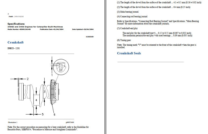 Manual De Serviço Motor - 3456 - Maquinas Caterpillar