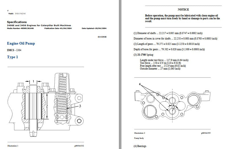 Manual De Serviço Motor - 3456 - Maquinas Caterpillar