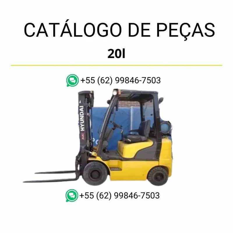 Capa do Catálogo de Peças Hyundai 15L/18L/20LA-7 em PDF
