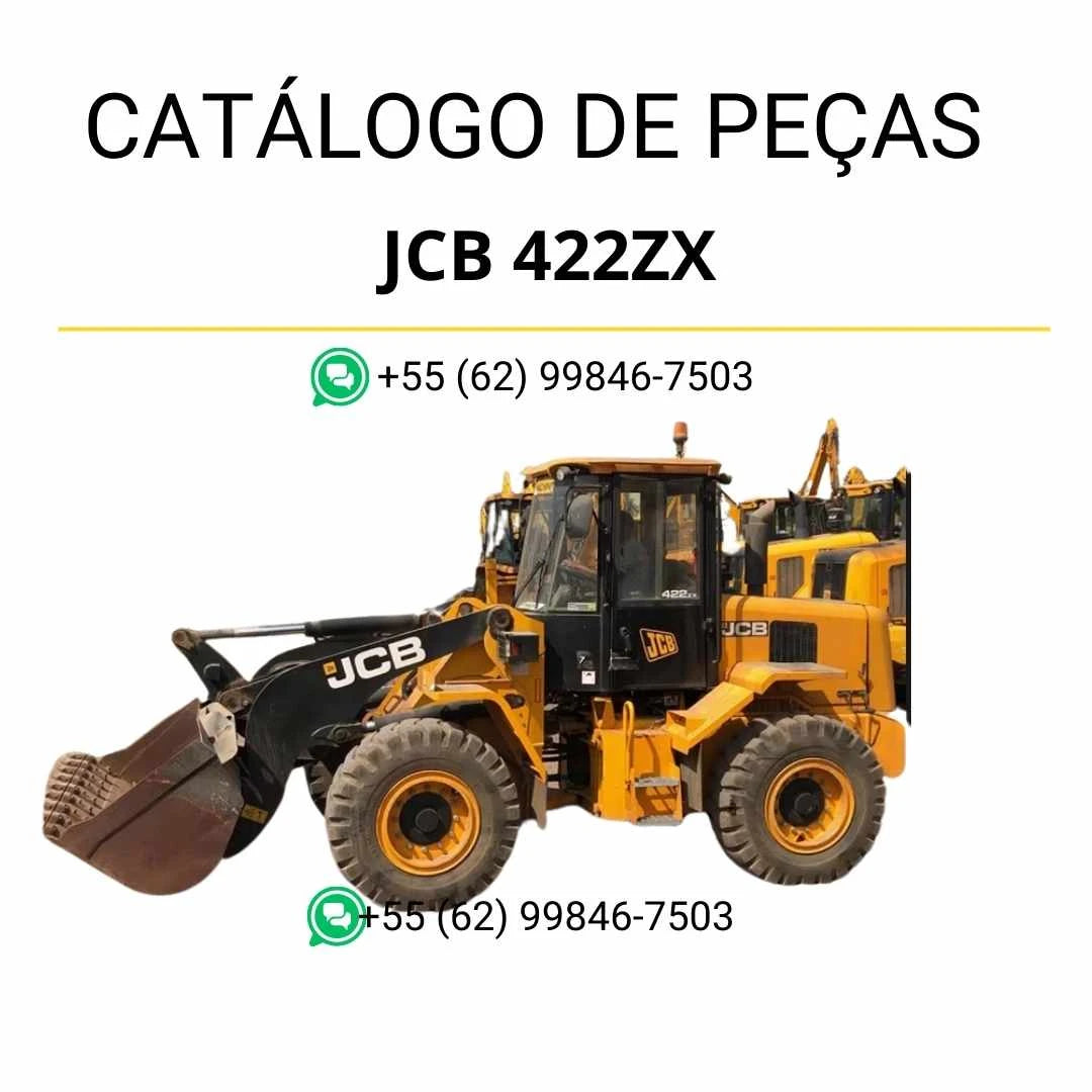 Catalago de Pecas - JCB 422ZX - CARREGADORES DE RODA