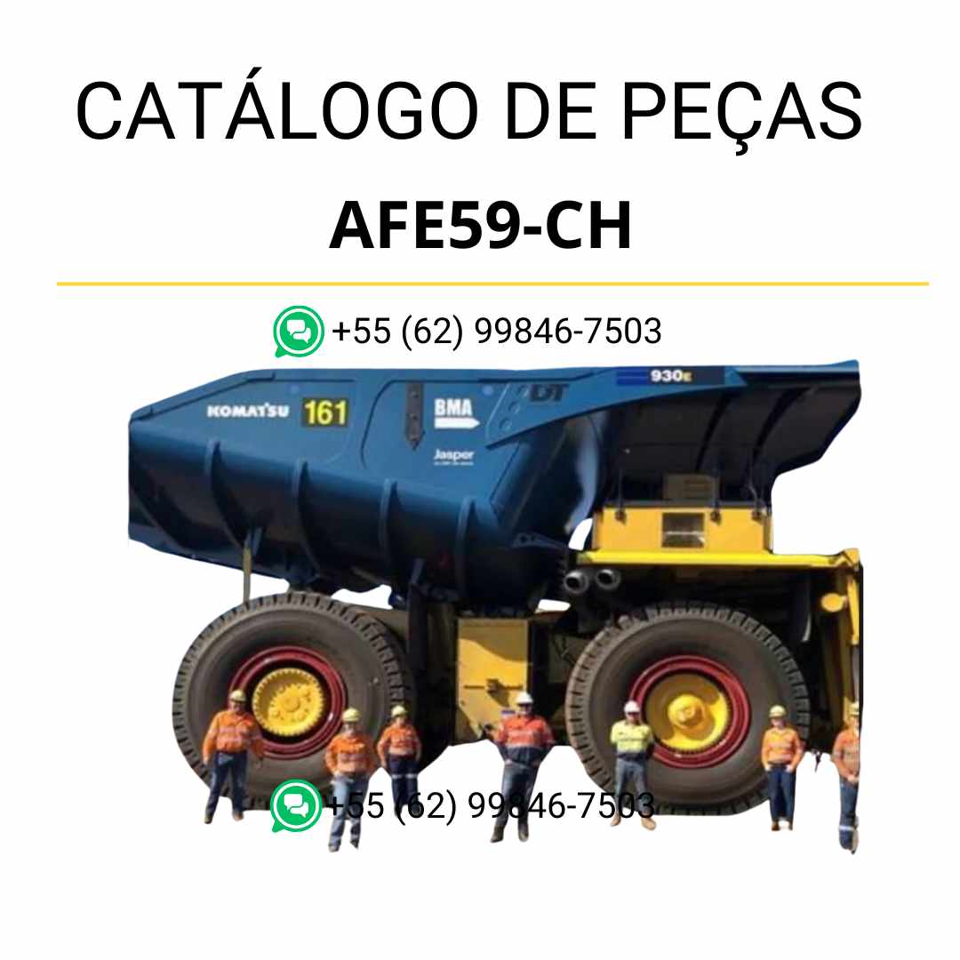 Catálogo de peças Komatsu 930E-4 em PDF com organização por sistemas e detalhamento técnico dos componentes do caminhão basculante