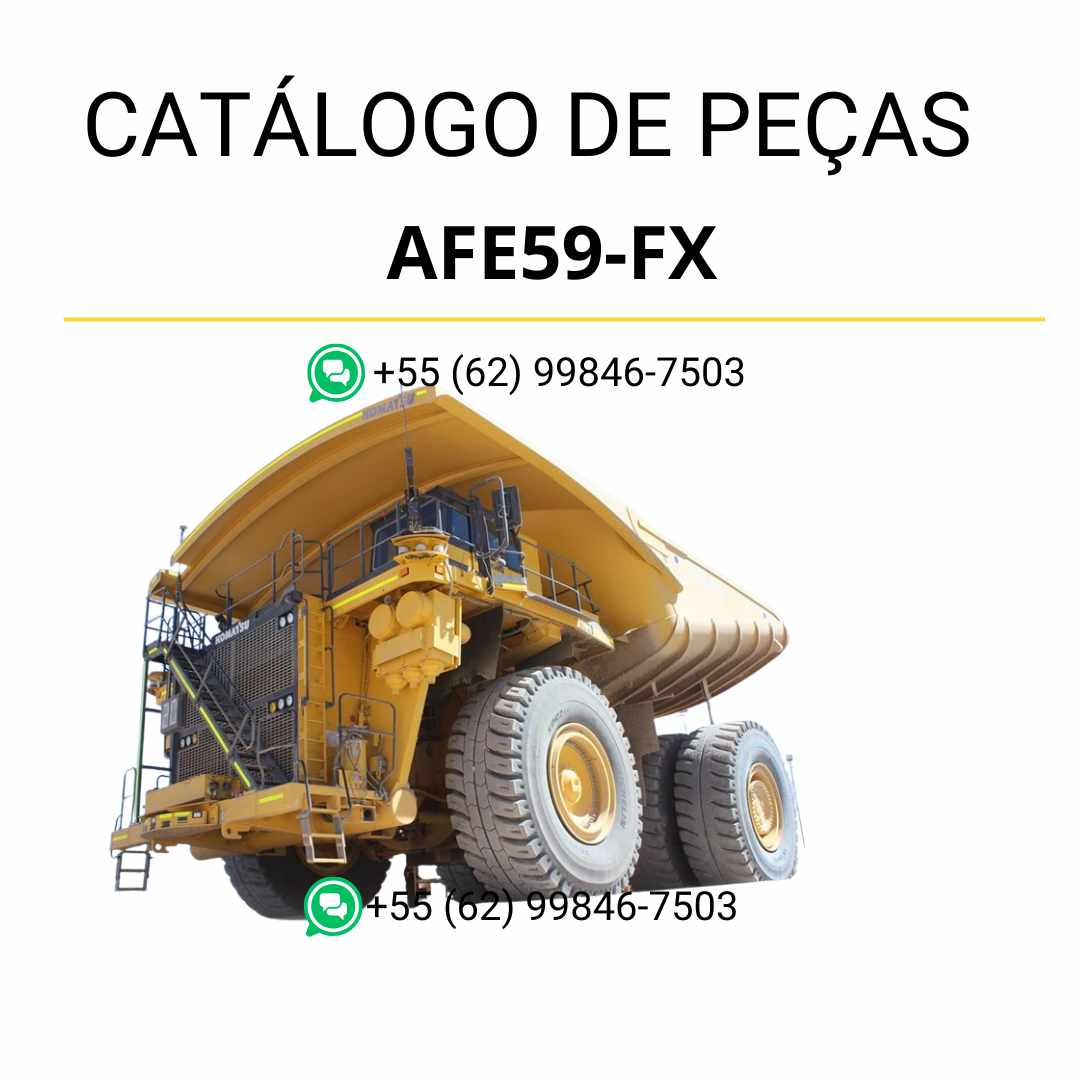 Catálogo de peças em PDF da Komatsu 930E-4, com ilustrações técnicas detalhadas e identificação precisa dos componentes do caminhão basculante
