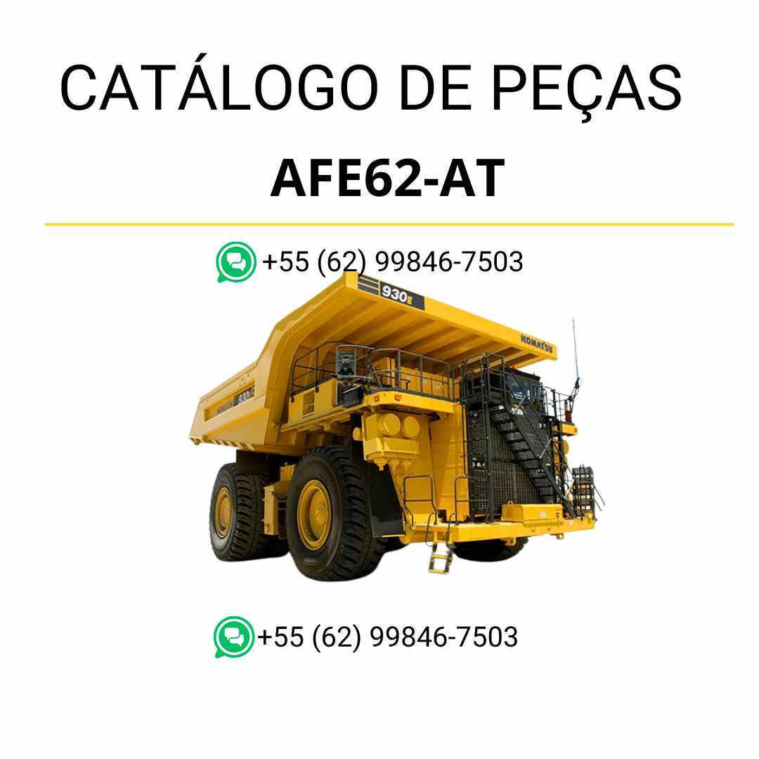 Catálogo de peças Komatsu 930E-4SE em PDF, com ilustrações técnicas detalhadas e descrição organizada dos componentes do caminhão basculante
