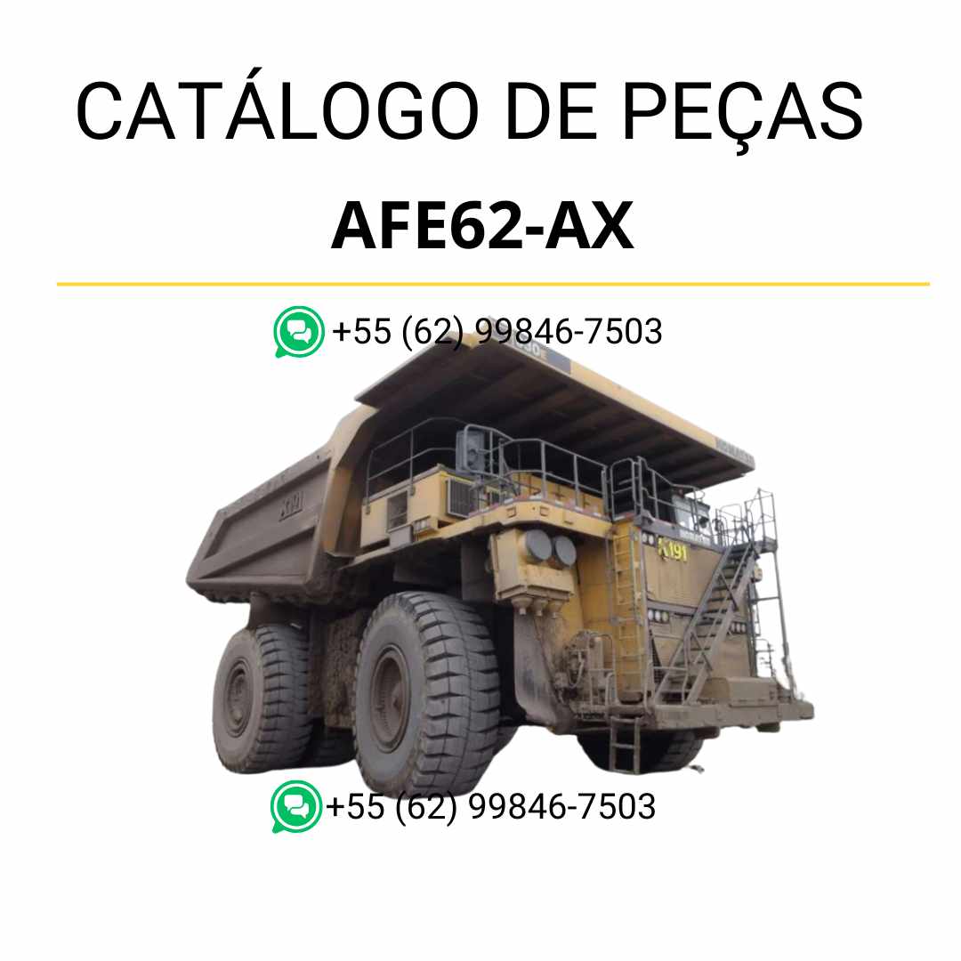 Catálogo de peças em PDF da Komatsu 930E-4SE, com esquemas técnicos detalhados e listagem organizada dos componentes do caminhão basculante