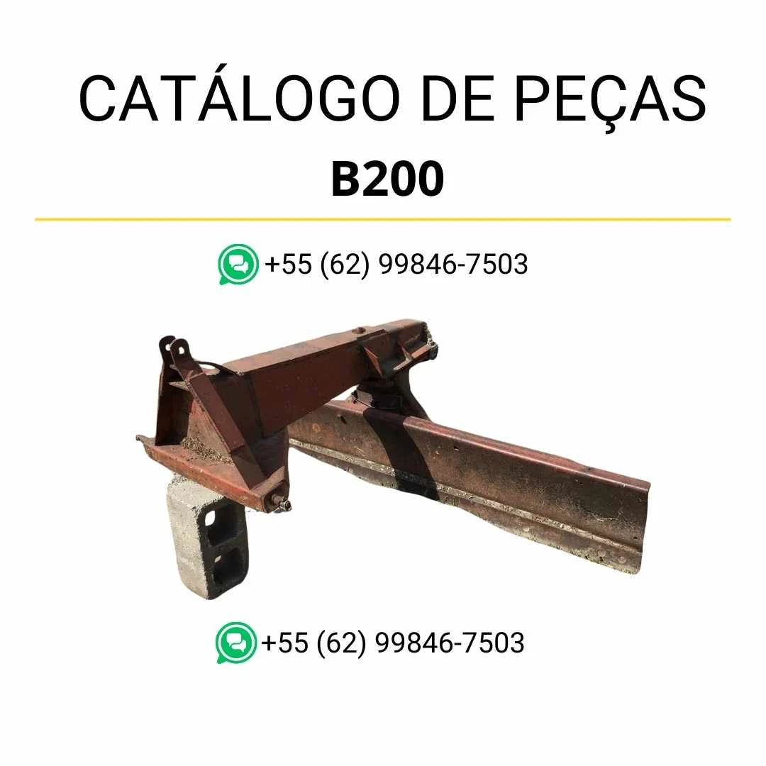 Catálogo de peças Massey Ferguson B200 Blade em PDF, com ilustrações técnicas e identificação completa dos componentes.