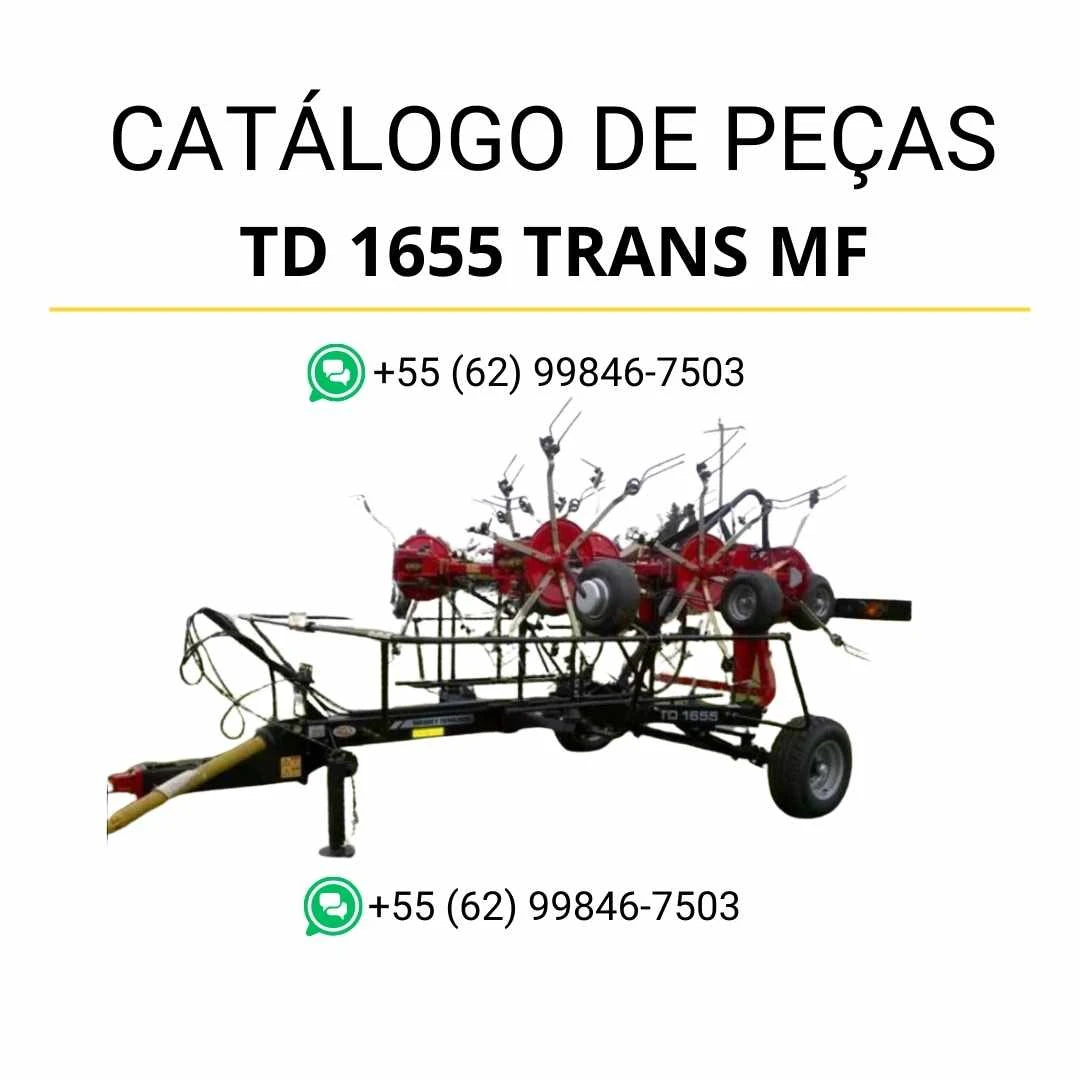 Catálogo de peças Massey Ferguson TD 1655 Trans MF / AMQ em PDF com ilustrações técnicas e detalhamento completo dos conjuntos