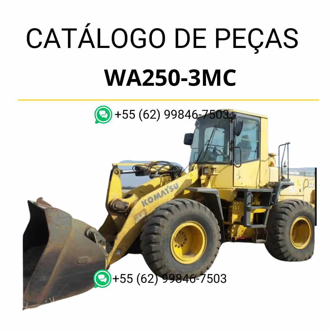 Catálogo de pecas Komatsu - WA250-3MC - Carregad. De Rodas
