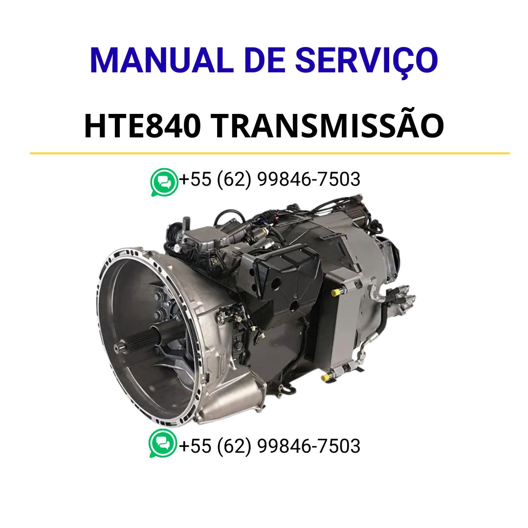 Manual de Serviço HTE840 Transmissão Hidráulica Eletrônica Volvo 02