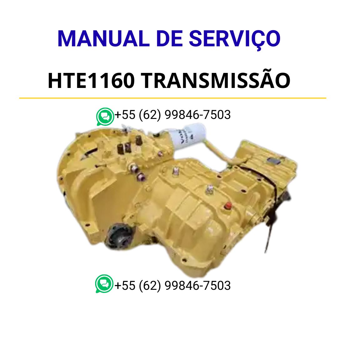Manual de Serviço HTE1160 Transmissão Hidráulica Eletrônica Volvo 01