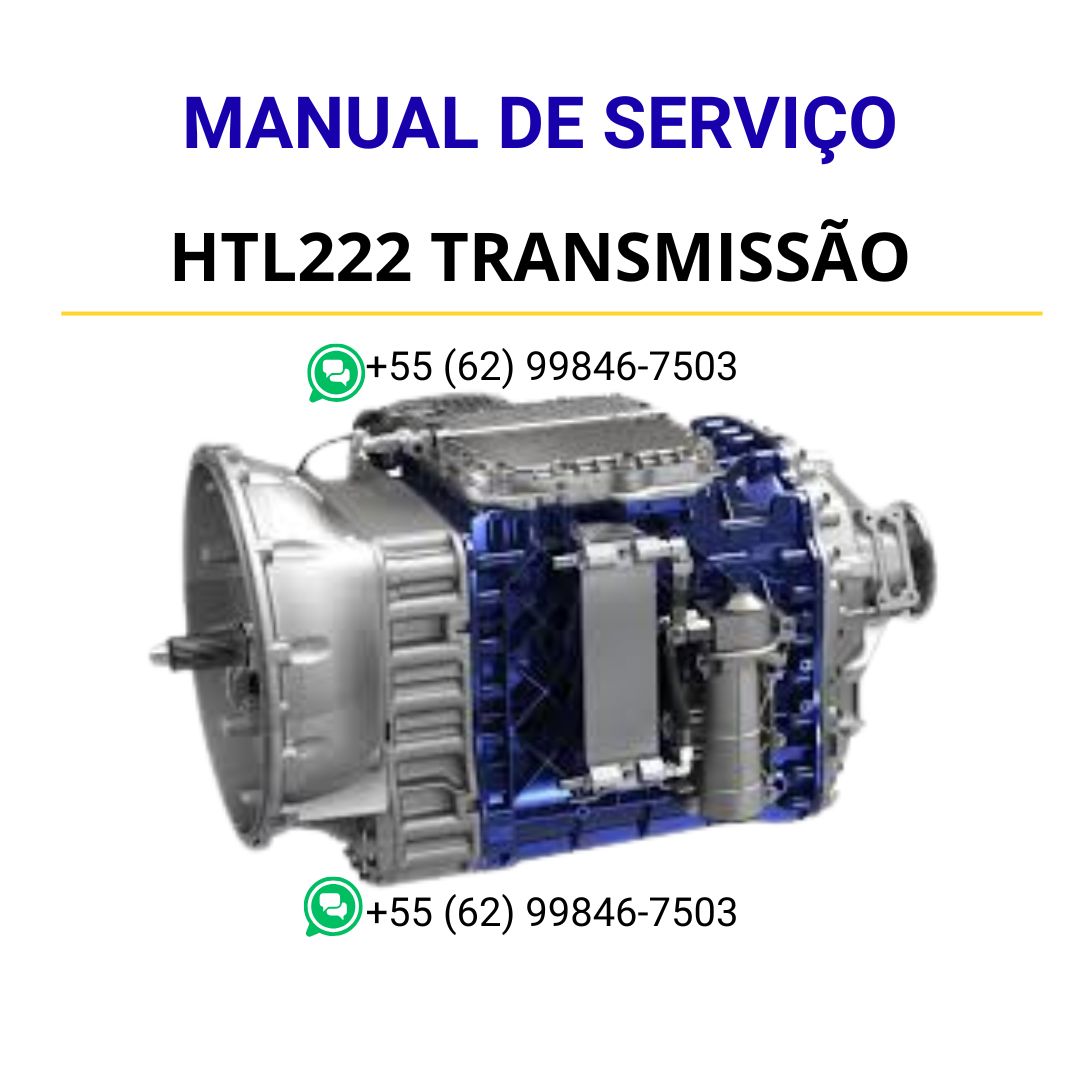 Manual de Serviço HTL222 Transmissão Hidráulica Lock-Up Volvo