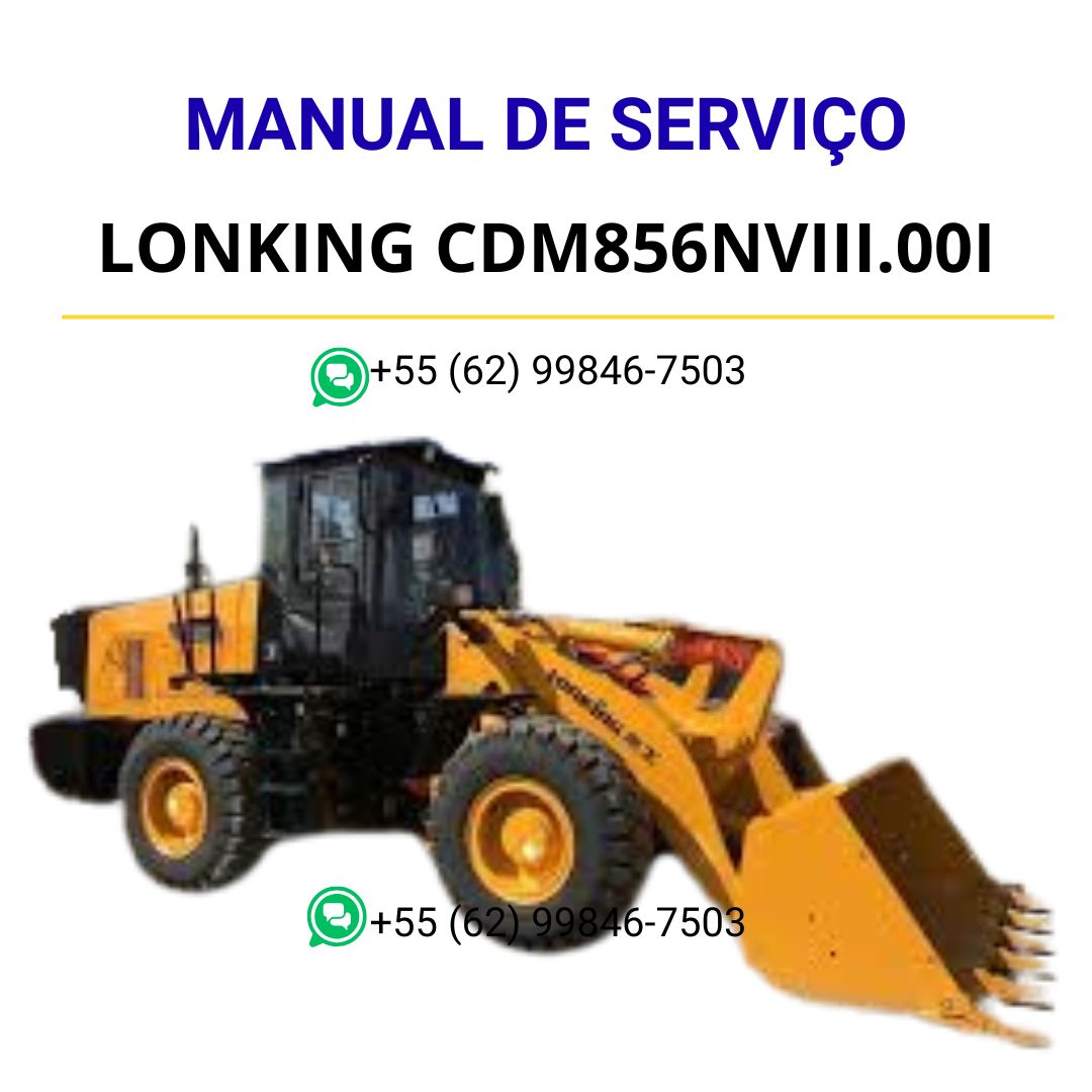MANUAL DE PEÇAS DE REPOSIÇÃO - LONKING CDM856NVIII.00I