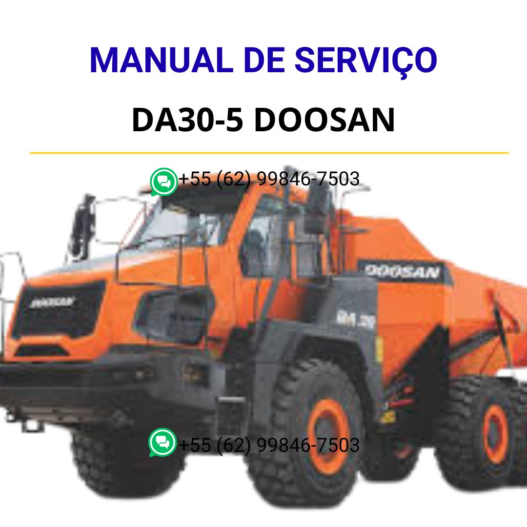 MANUAL DE PEÇAS DA30-5 DOOSAN