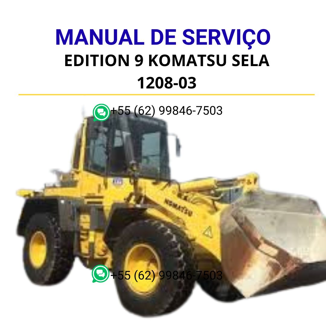 MANUAL DE PROCEDIMENTO EDITION 9 KOMATSU SELA 1208-03