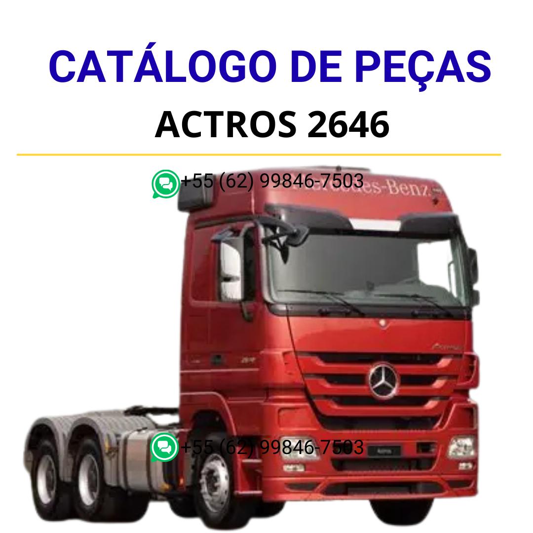 Catalogo de Pecas ACTROS 2646 Caminhao Mercedes Completo