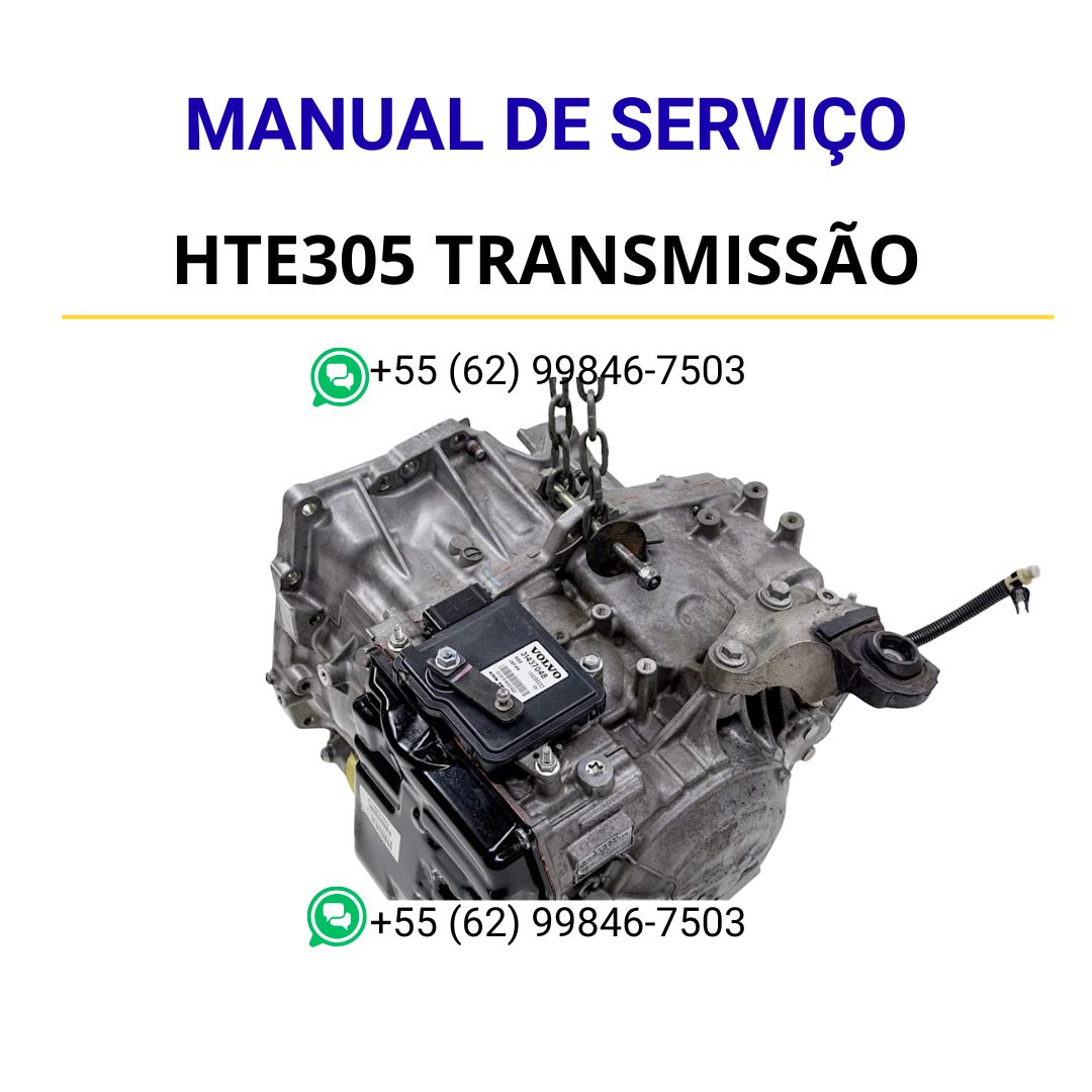 Manual de Serviço HTE305 Transmissão Hidráulica Eletrônica Volvo 02