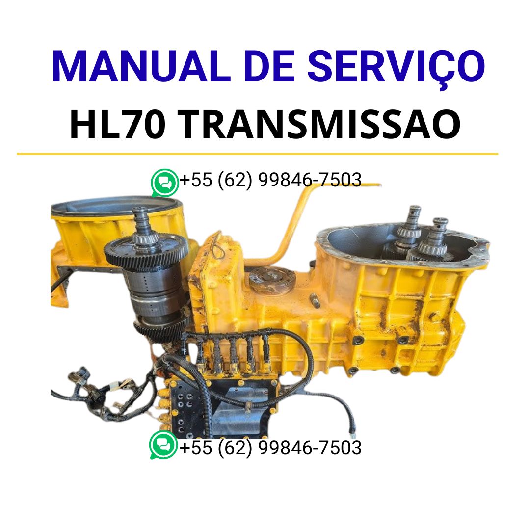 Manual de Serviço Transmissao HL70 Conversor de Torque Hidráulico Volvo