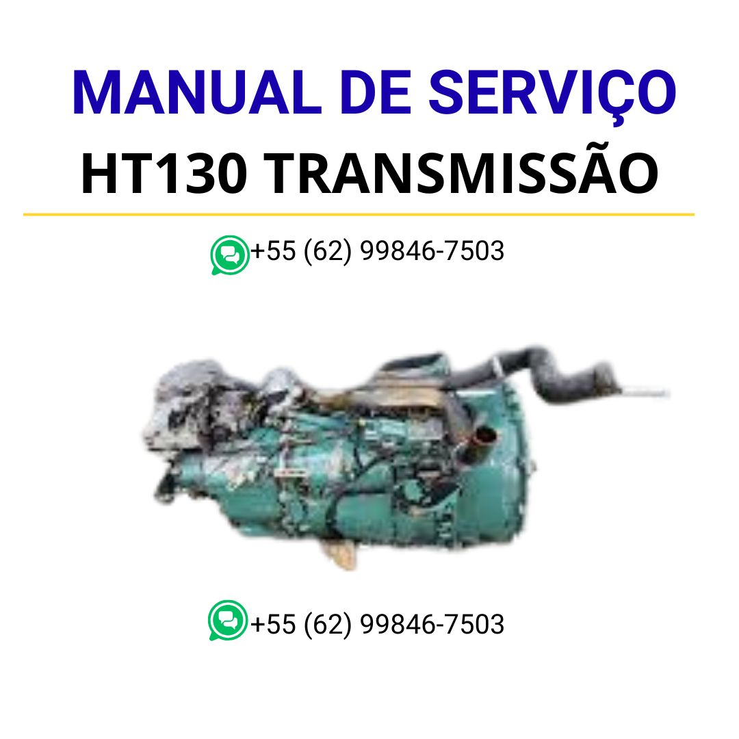 Manual de Serviço HT130 Transmissão Hidráulica Volvo