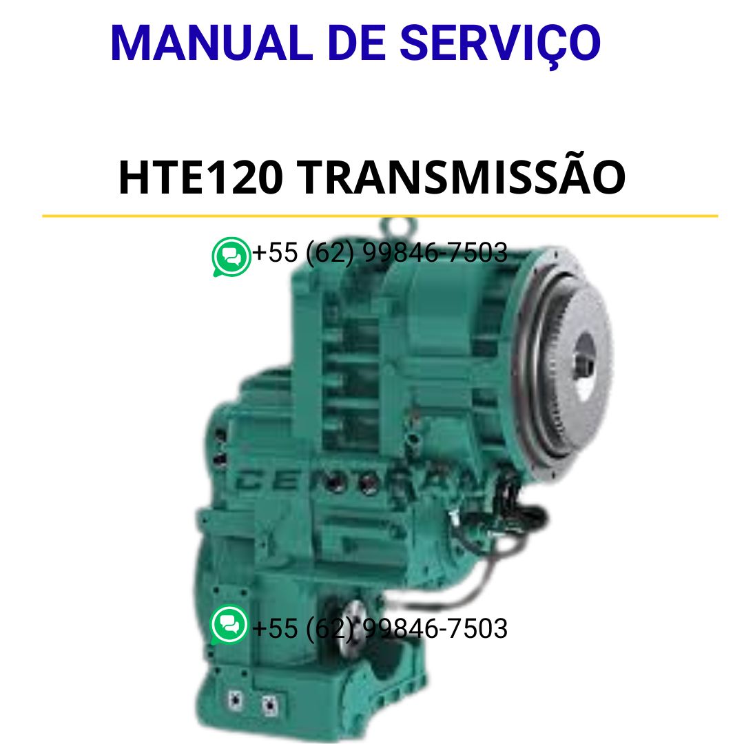 Manual de Serviço HTE120 Transmissão Hidráulica Eletrônica Volvo