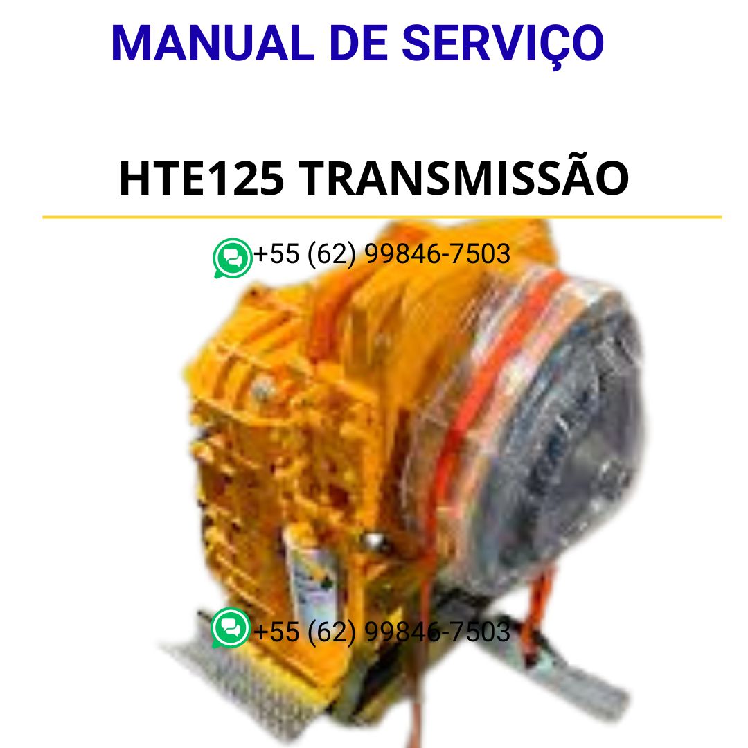 Manual de Serviço HTE125 Transmissão Hidráulica Eletrônica Volvo 01