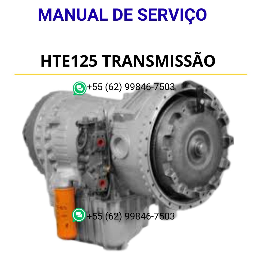 Manual de Serviço HTE125 Transmissão Hidráulica Eletrônica Volvo 02