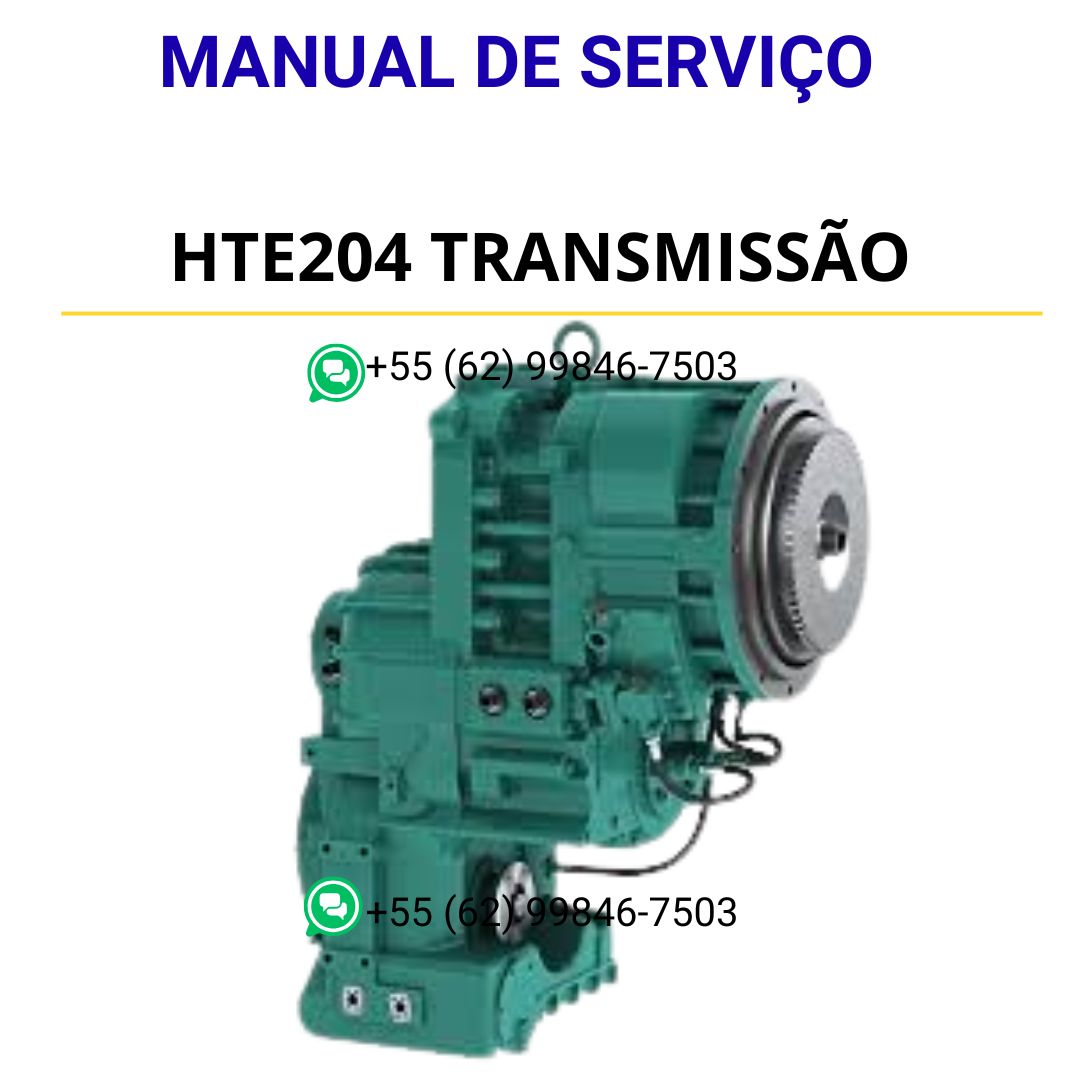 Manual de Serviço HTE204 Transmissão Hidráulica Eletrônica Volvo 01